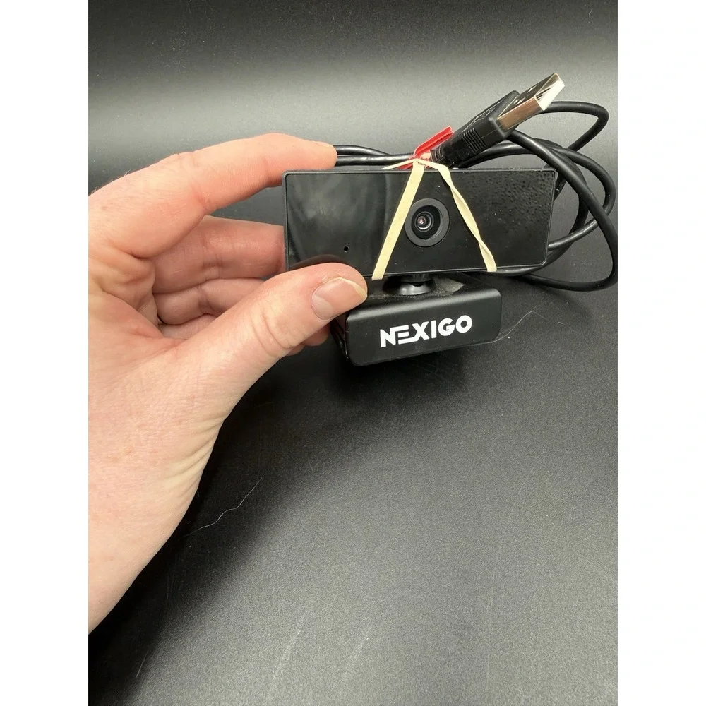 NexiGo N60 Pro 1080P Webcam with Microphone Adjustable FOV Zoom Software